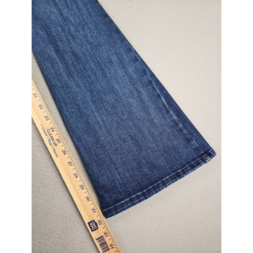 Free People We The Free Just Float On Flare Jeans Women's 28x32 Blue Stretch - Picture 8 of 8